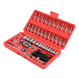 DEKTON 46PC 1/4" Drive Socket Set