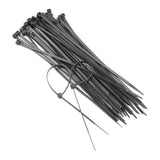 DEKTON 50PC 4.8mm x 250mm Black Cable Tie