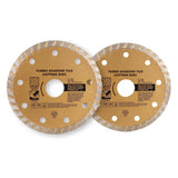 DEKTON 2PC 115mm Diamond Turbo Disc Set