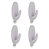 DEKTON Gecko Grip 4PC Hook Set - White
