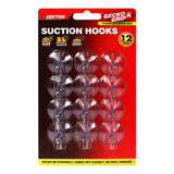 DEKTON Gecko Grip Suction Hooks Medium 12PC