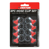 DEKTON 8PC Hose Clamp