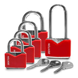 DEKTON 30mm Covered Steel Padlock