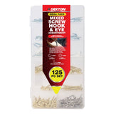 DEKTON Mixed Screw, Hook & Eye Assortment