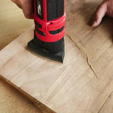 DEKTON 12PC Hook and Loop Mixed Detail Sanding Pads 93mm x 93mm - Assorted