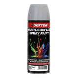 DEKTON 400ml Spray Paint Silver Grey