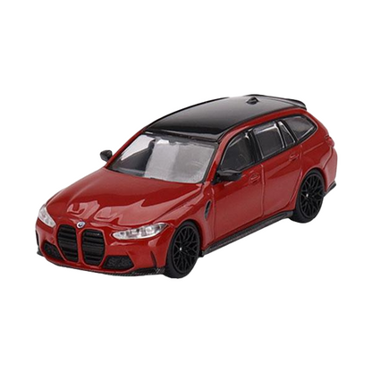 Mini GT BMW M3 Competition Touring Toronto Red Metallic 1:64 Model