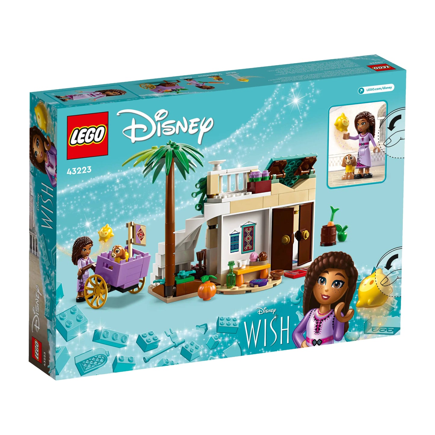 LEGO 43223 Disney Asha in the City of Rosas