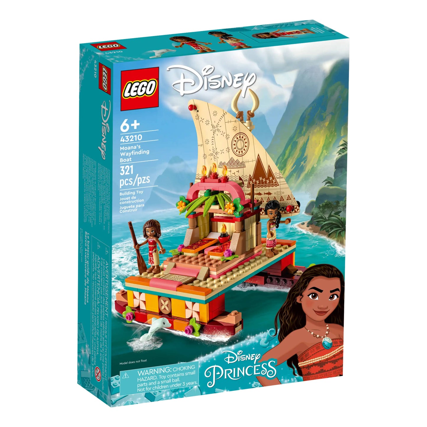 LEGO 43210 Disney Moana’s Wayfinding Boat