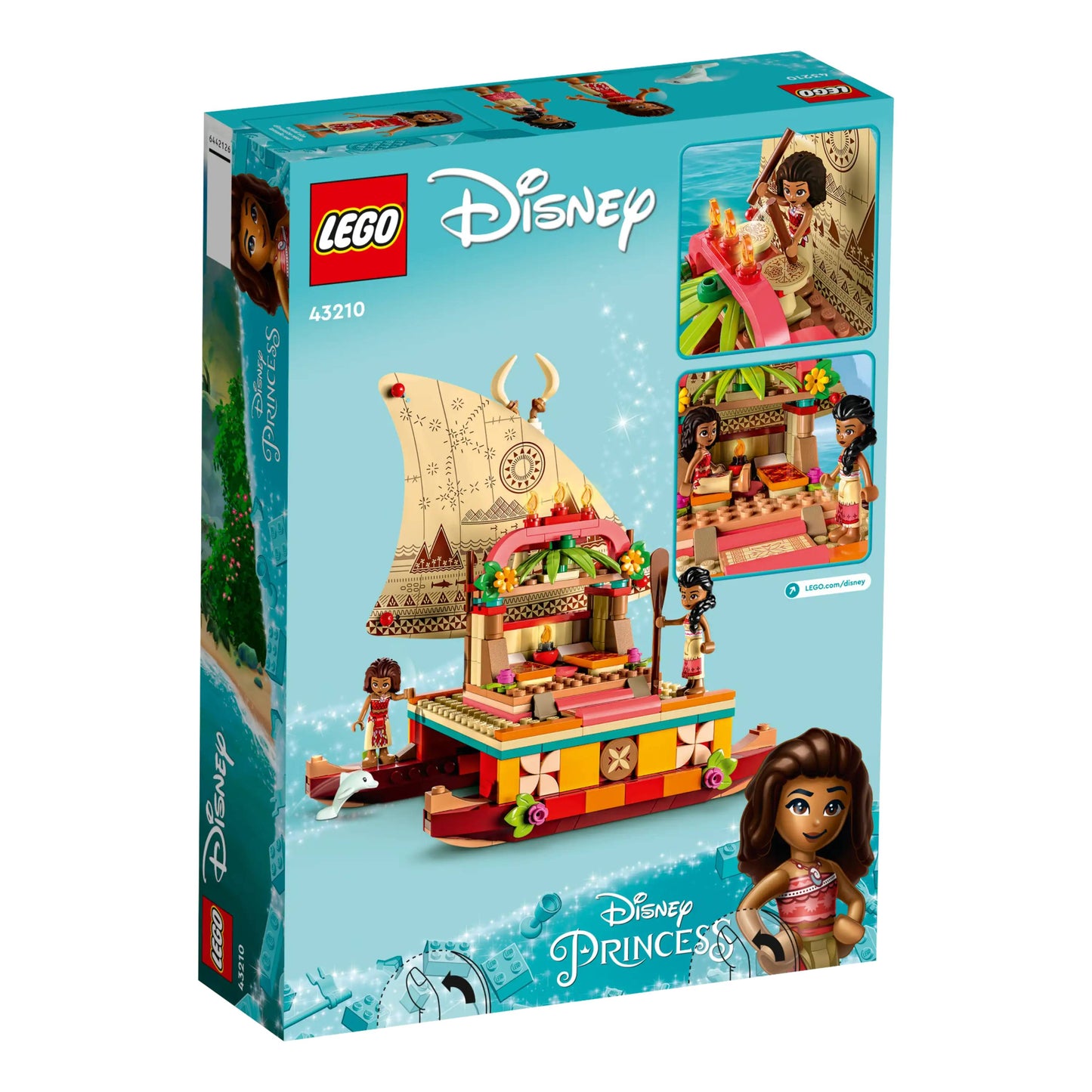 LEGO 43210 Disney Moana’s Wayfinding Boat