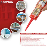 DEKTON Multi-Purpose Silicone Sealant Clear