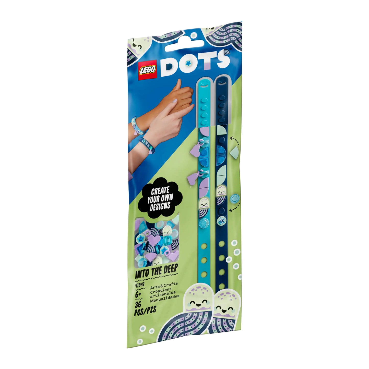 LEGO 41942 DOTS Into the Deep Bracelets with Charms