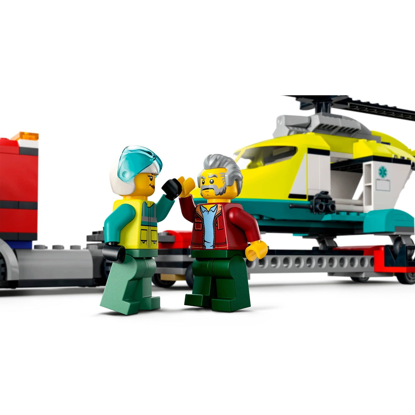 LEGO 60343 City Rescue Helicopter Transport