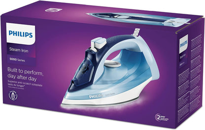 Philips Steam Iron 5000 Series - Blue