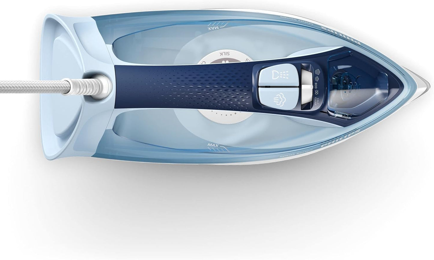 Philips Steam Iron 5000 Series - Blue