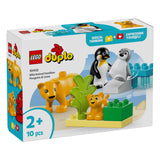 LEGO 10442 DUPLO Wild Animal Families: Penguins & Lions