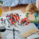 LEGO 60414 City Fire Station with Fire Truck