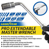 Goodyear Wheel Master Wrench Professional Edition