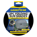 Goodyear 2-Piece Folding Sun Shade