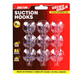 Dekton Gecko Grip Large Suction Hooks 9 Piece