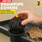 Dekton 2 Piece Drainpipe Covers