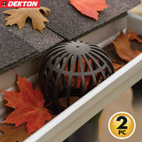 Dekton 2 Piece Drainpipe Covers