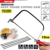 Dekton Pro Coping Saw Set