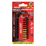 Dekton 10-Piece Pro Power Impact Driver Bit Set