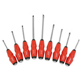 Dekton 9-Piece Soft Grip Go Through Screwdriver Set