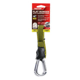 Dekton 48" Flat Bungee Cord with Carabiner Hook