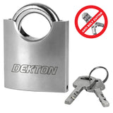 Dekton 60mm Closed Shackle High-Security Padlock