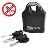 Dekton 50mm Closed Shackle Padlock