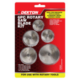 Dekton 6-Piece Rotary Saw Blade Kit