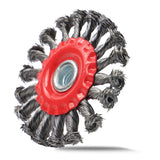 Dekton 100mm M14 Wire Knot Cup Wheel Brush