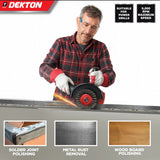 Dekton 100mm M14 Wire Knot Cup Wheel Brush