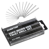 Dekton 20-Piece Micro HSS Twist Drill Set
