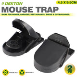 Dekton 2 Piece Reusable Plastic Mouse Trap Set