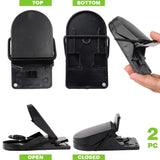 Dekton 2 Piece Reusable Plastic Mouse Trap Set