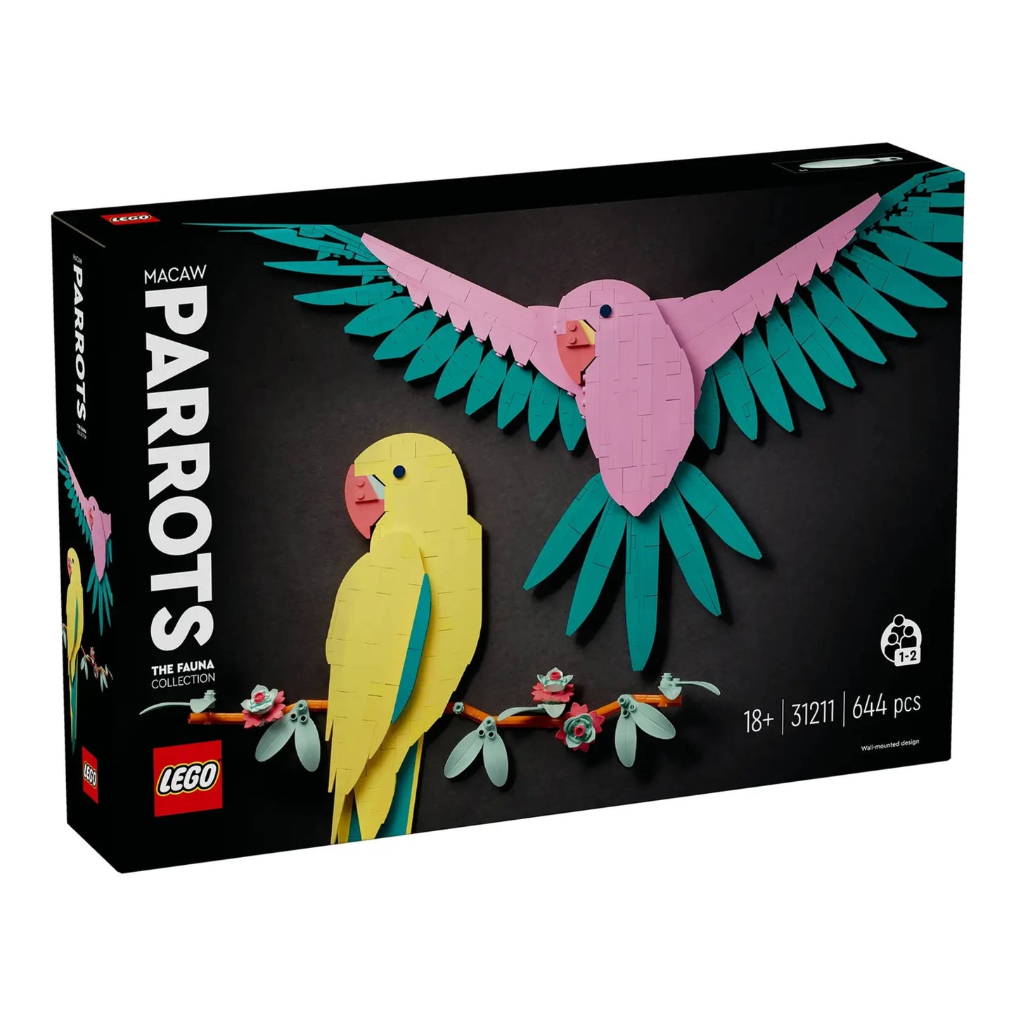 LEGO 31211 Art The Fauna Collection - Macaw Parrots