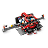 LEGO 60443 City F1 Pit Stop & Pit Crew with Ferrari Car