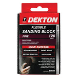 DEKTON Flexible Sanding Block - Fine 120 Grit