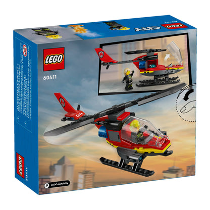 LEGO 60411 City Fire Rescue Helicopter