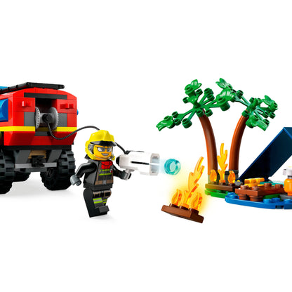 LEGO 60412 City Fire Truck with Rescue Boat