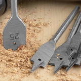 DEKTON 10PC Flat Wood Drill 6-10-13-16-20-22-25-32