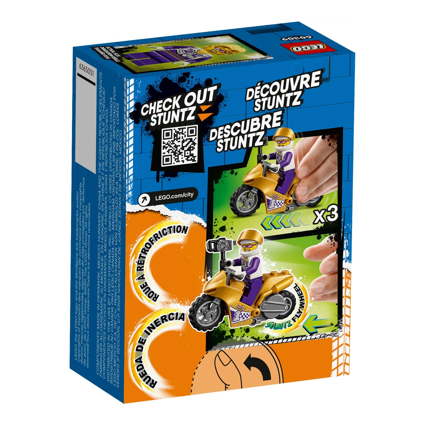 LEGO 60309 City Selfie Stunt Bike