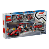 LEGO 60443 City F1 Pit Stop & Pit Crew with Ferrari Car