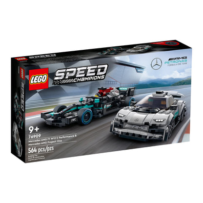 LEGO 76909 Speed Champions Mercedes-AMG F1 W12 E Performance & Mercedes-AMG Project One