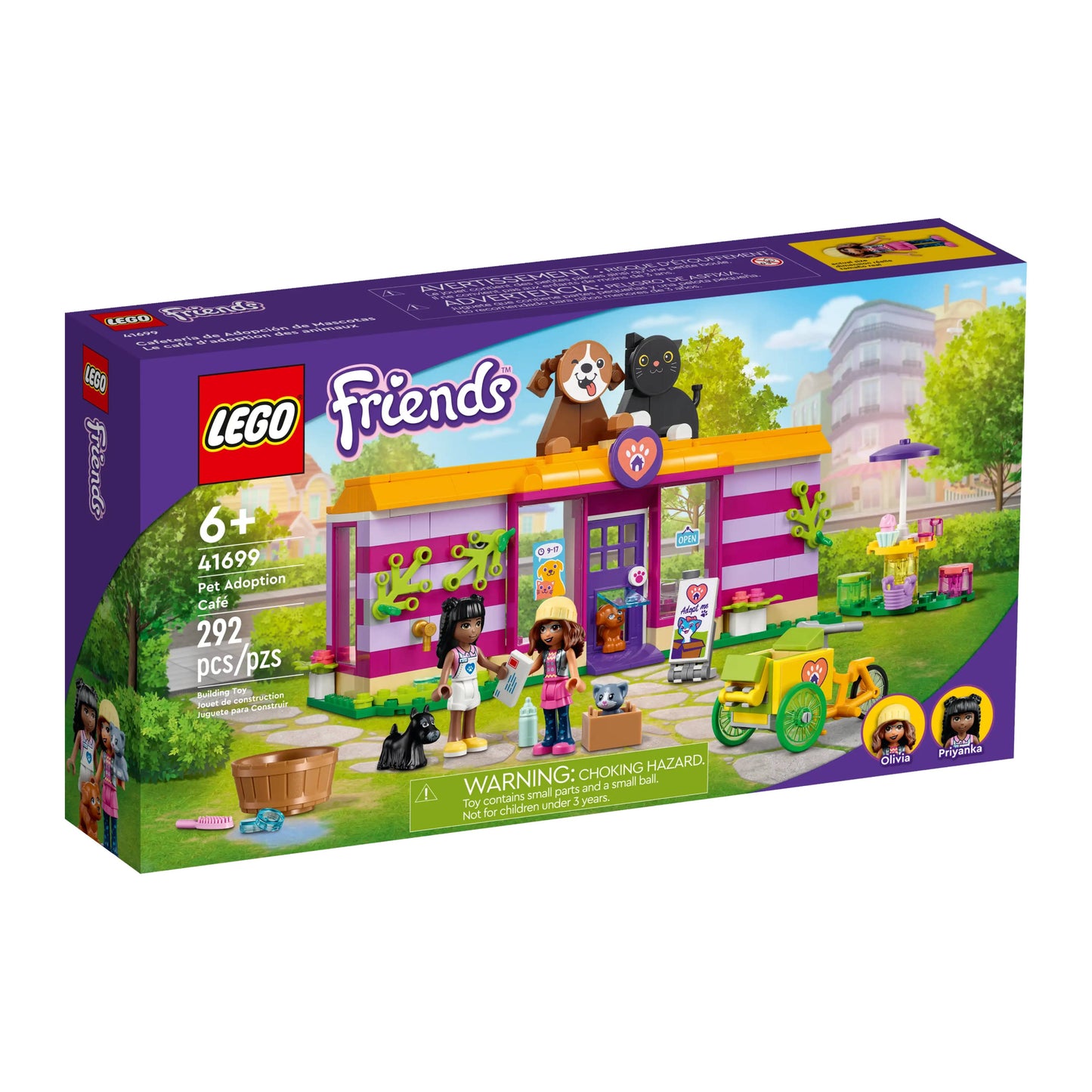 LEGO 41699 Friends Pet Adoption Café