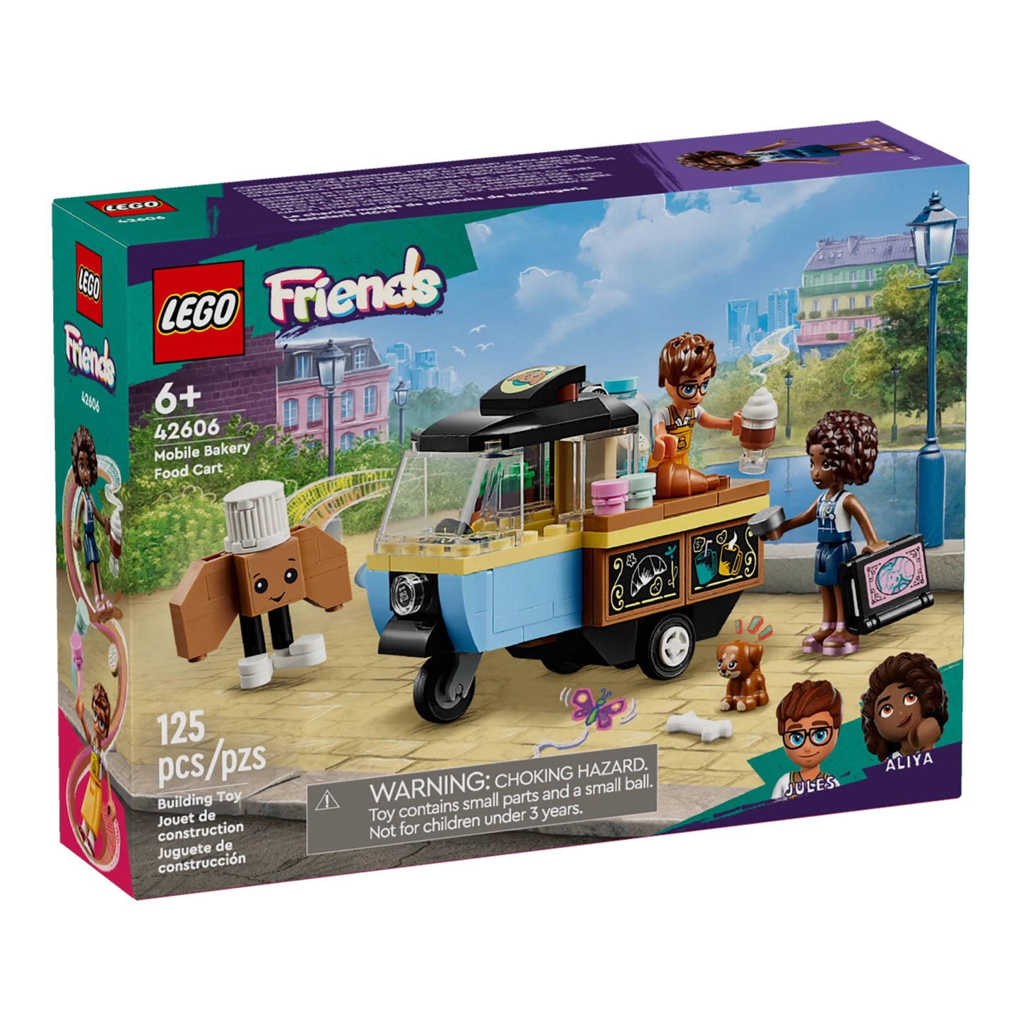 LEGO 42606 Friends Mobile Bakery Food Cart