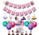 Balloon Happy Birthday Banner Sets